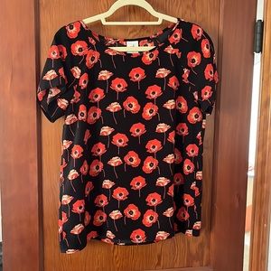Black and red floral shirt!